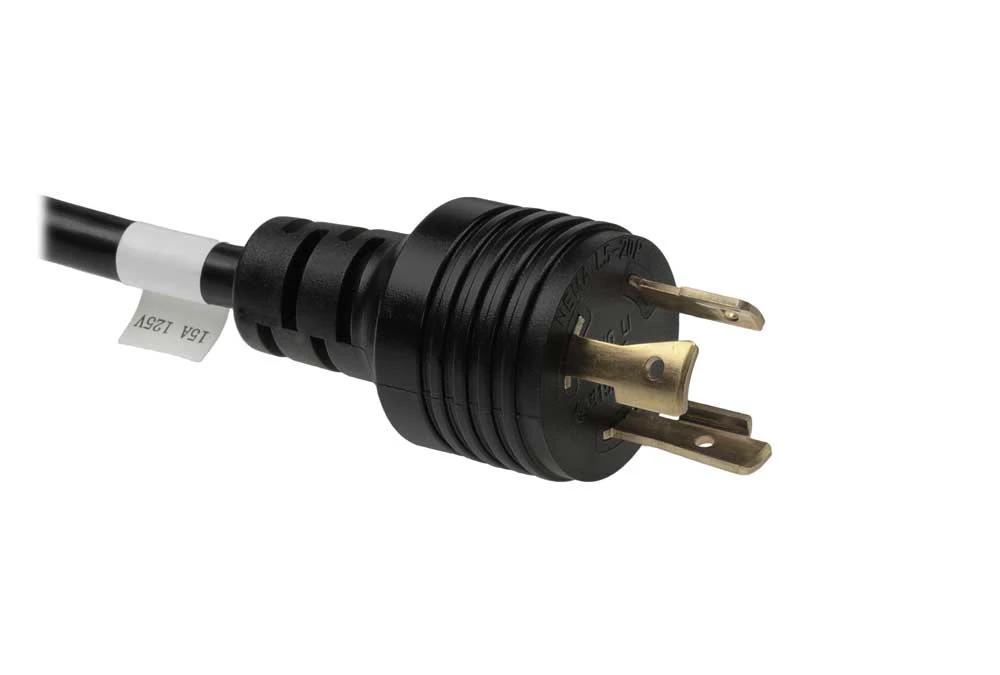 8ft NEMA L5-20P USA 3-pin Plug To C13 SJT Power Cord 3 8ft NEMA L5-20P USA 3-pin Plug To C13 SJT Power Cord - Image 3