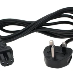 8.2ft UK BS1363 To IEC C15 Power Cord