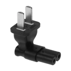 Angled C7 To China Power Plug Adapter