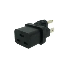 C19 To NEMA 5-15P Plug Adapter