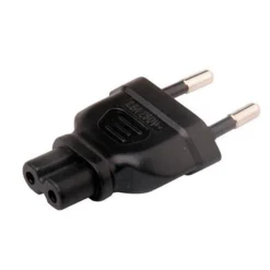 C7 To European CEE7/16 Power Plug Adapter