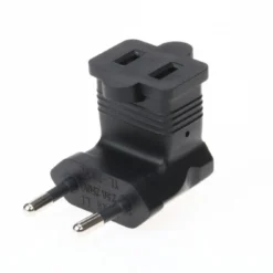 USA NEMA 1-15R To CEE7/16 Angled Power Plug Adapter -Schuko shop yl 2121l p2