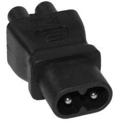 C5 To C8 2-Prong Power Plug Adapter