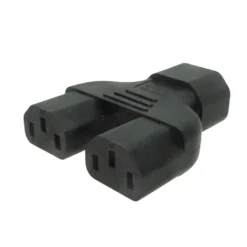 Two C13 To C14 Plug Adapter