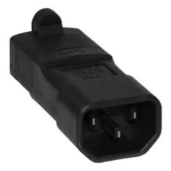 NEMA 5-15R To C14 Power Plug Adapter