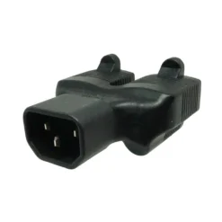 Two NEMA 5-15R To C14 Plug Adapter -Schuko shop yl 321515 5
