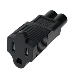 USA NEMA 5-15R To C6 Power Plug Adapter