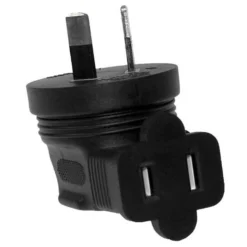NEMA 1-15R To Australia AS3112 Angled Power Plug Adapter
