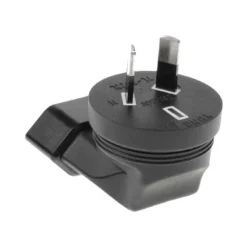 Angled Europe To Australia Two Prong Plug Adapter -Schuko shop yl 3622l p4