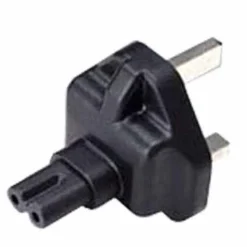 C7 To UK BS1363 Power Plug Adapter