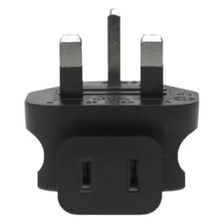 USA NEMA 1-15R To UK Fused BS1363 Angled Power Plug Adapter -Schuko shop yl 6021l p2